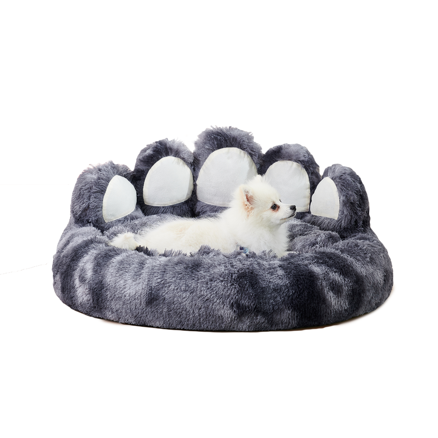 Cute Dog Bear Paw Shape Dog Bed, Dog Beds & Furniture for Small and Medium Dogs, Cozy Plush Cute Cat Beds for Indoor Cats