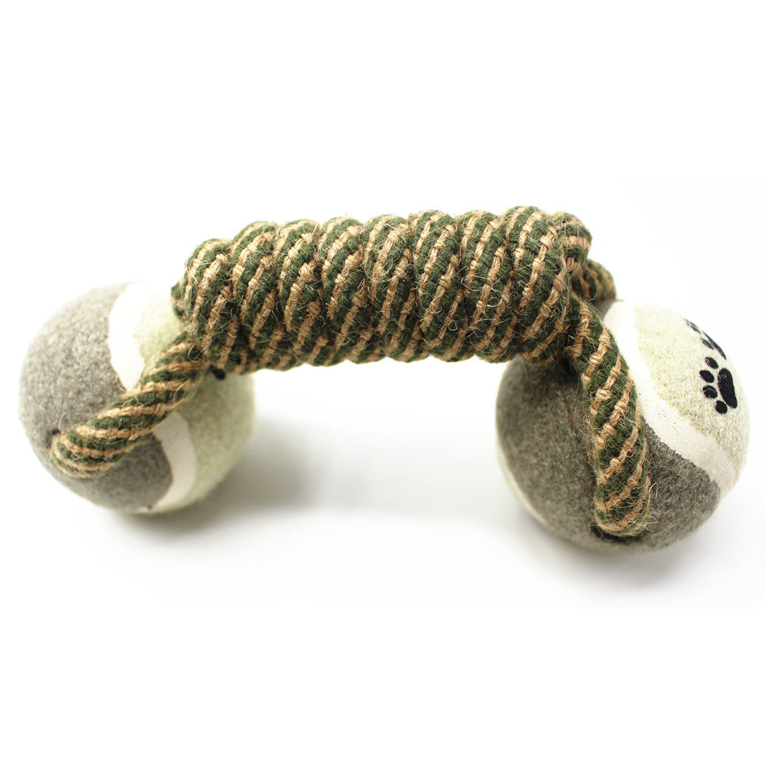 Cotton Rope Tennis Dumbbell Dog Toy